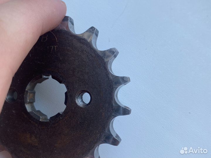 Звезда ведущая 428 шаг, 17 зубов