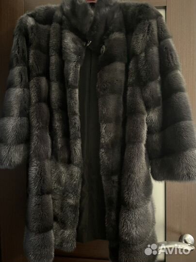 Шуба норковая в отличном состоянии размер 44-46-48