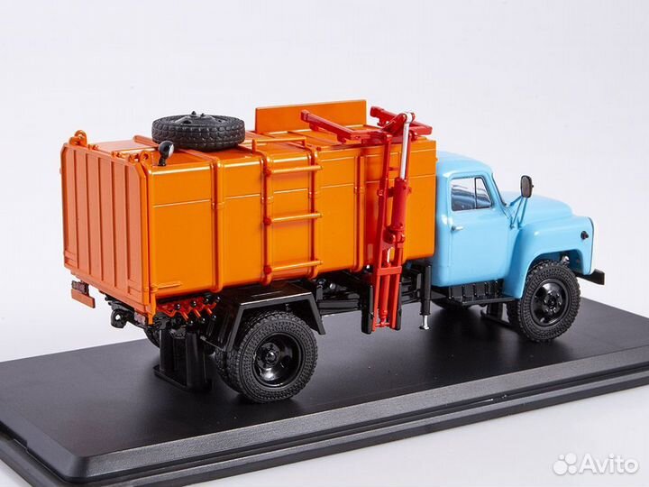 Коллекционная модель газ 53 мусоровоз ко-413