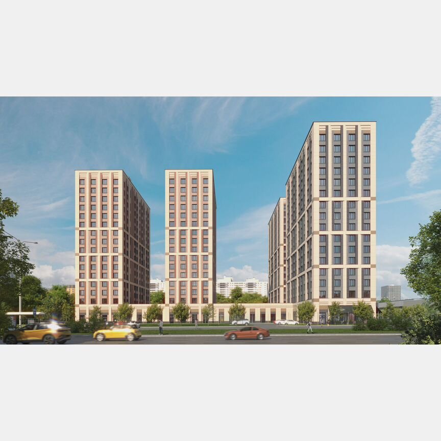 Апартаменты-студия, 22,6 м², 9/16 эт.