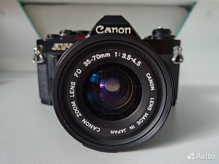 Пленочная камера Canon Av 1 + 35-70mm