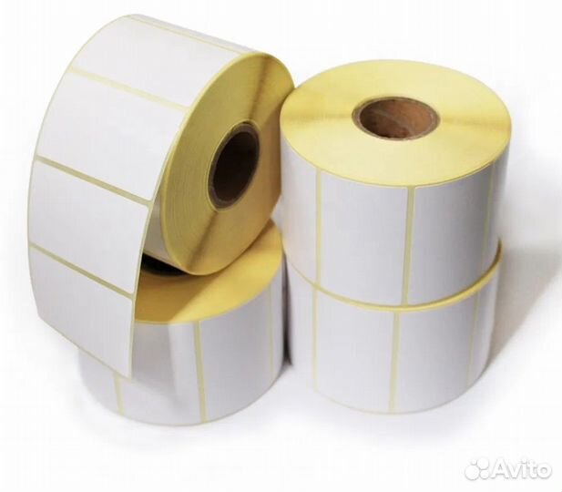 Термоэтикетки 58х40 75x120 43x25