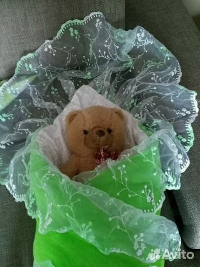 Одеяло на выписку,конверт