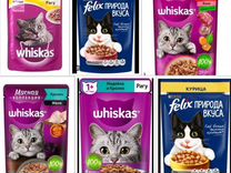 Влажный корм для кошек Whiskas