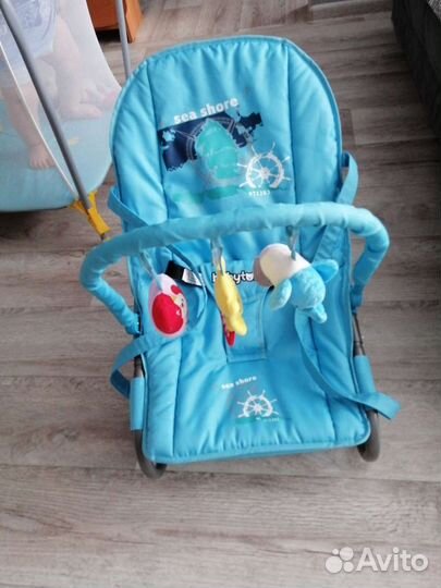 Шезлонг детский