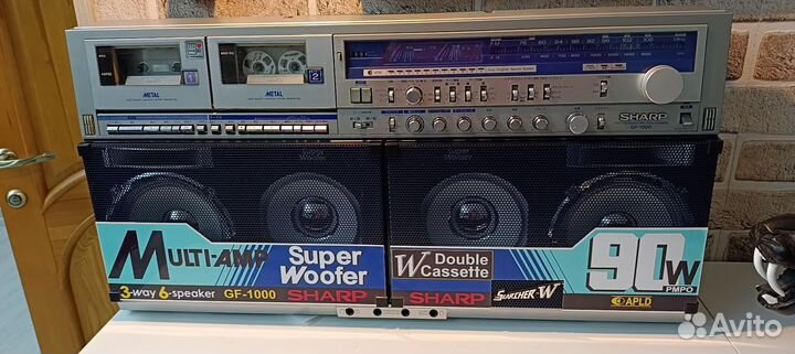 Магнитола кассетная sharp GF 1000