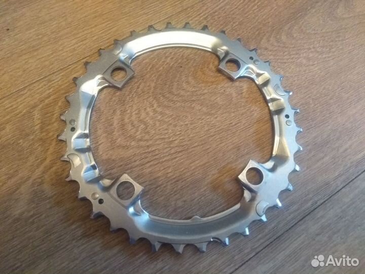 Звёзды Shimano 22T, 32T, 36T, 44T на 9 скоростей