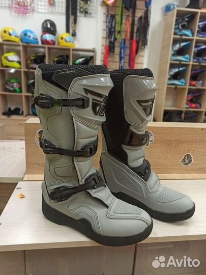 Мото боты кроссовые FLY США