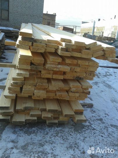 Минибрус, лунный паз погонажем