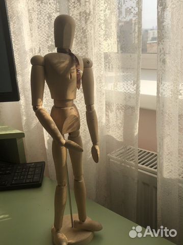 Деревянный манекен, человек