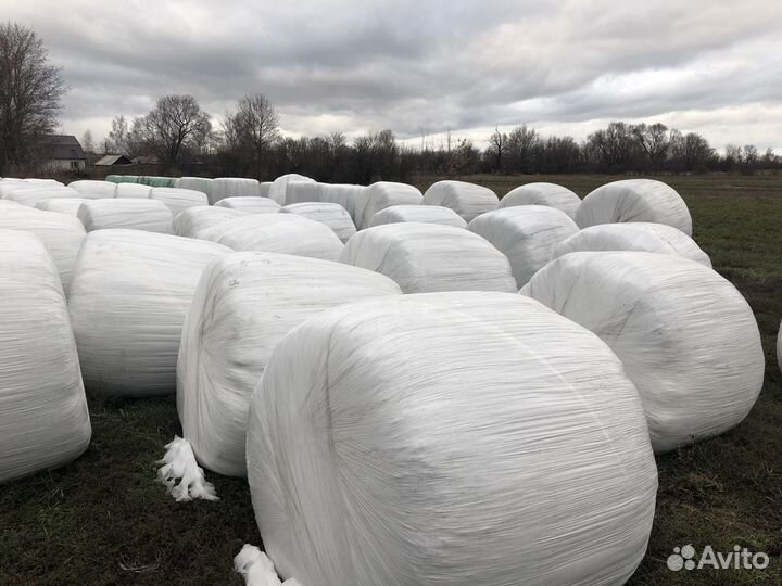 Сенаж, тюки