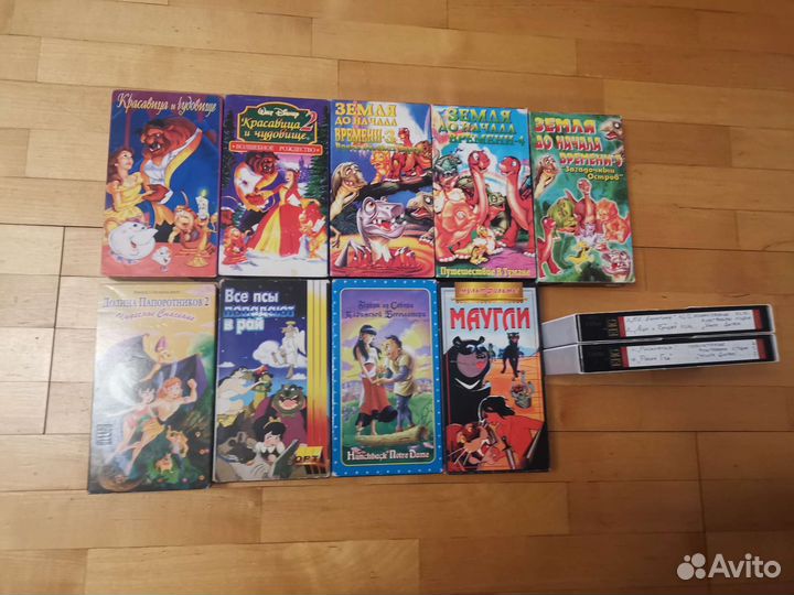 Видеокассеты мультфильмы, фильмы