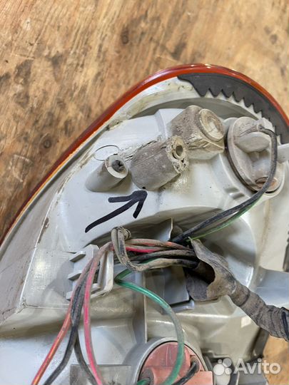 Фонарь задний кия спектра kia spectra оригинал