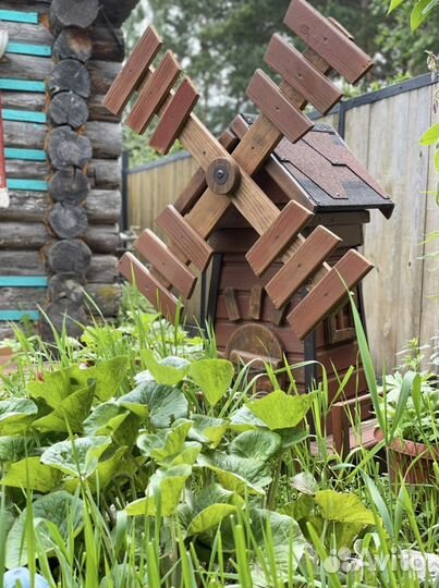 Мельница декоративная для сада