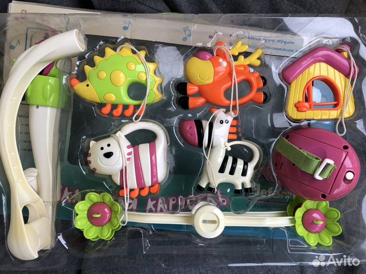 Музыкальная карусель Elefantino