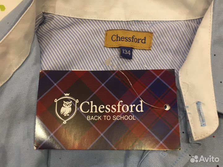 Рубашка на мальчика 134 новая