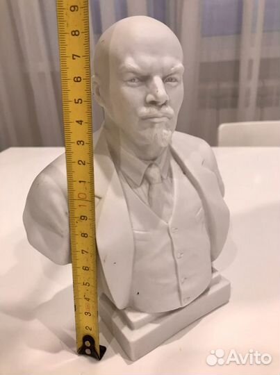 Бюст Ленина,Форфоровый завод лвз