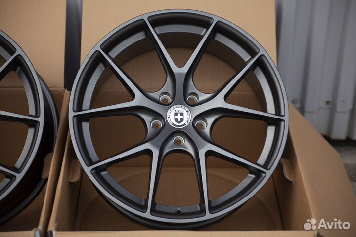 Диски HRE P101 R19 5x114 Графит