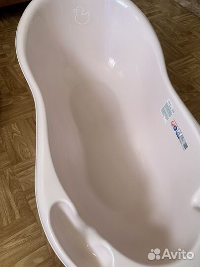 Ванна детская для купания с горкой