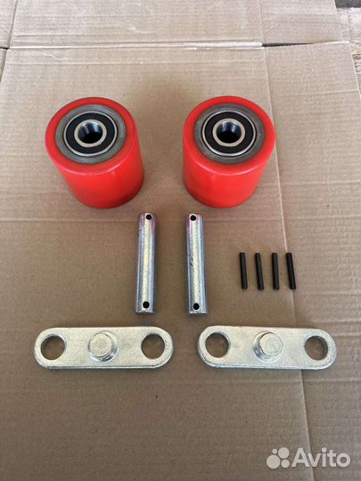 Набор вилочных роликов полиуретанF 338