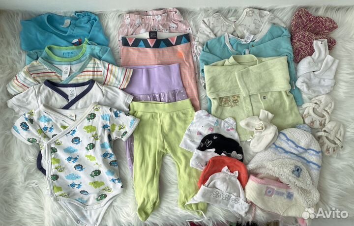 Одежда на девочку 62-68 пакетом