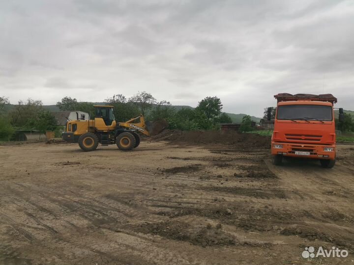 Аренда самосвала, доставка инертных материалов