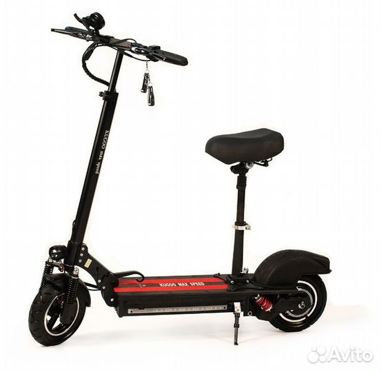 Электросамокат kugoo Max Speed 500W 11 Ah (Черный)