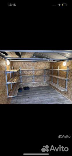 Стеллажи для гаража,полки,системы хранения