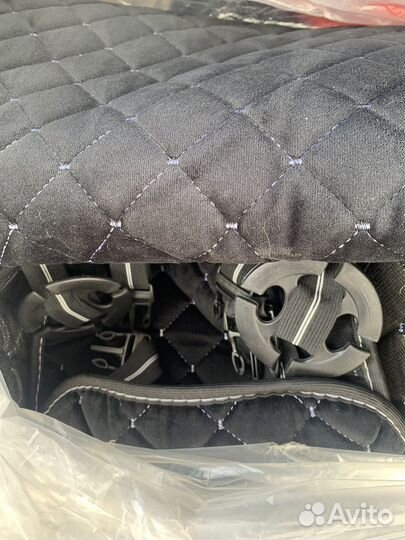 Накидки на сидения велюр с боками