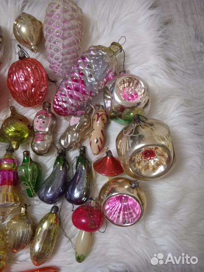 Елочные игрушки СССР