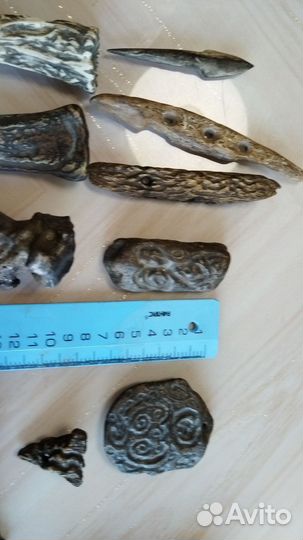 Оберёги. кость Мамонта. Кита. Оленя. Железо