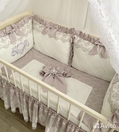 Бортики в детскую кроватку