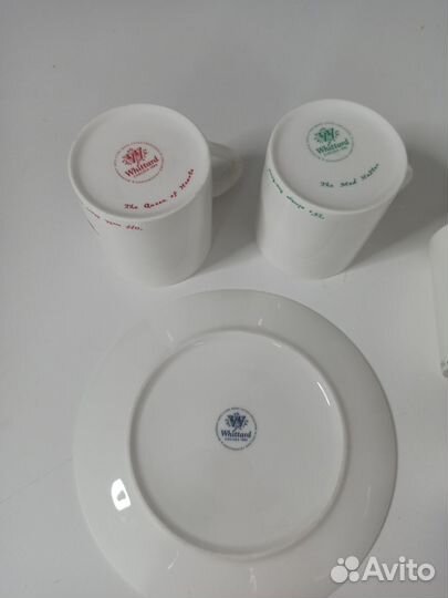 Чайный набор сервиз 12 персон Whittard 1886 новый