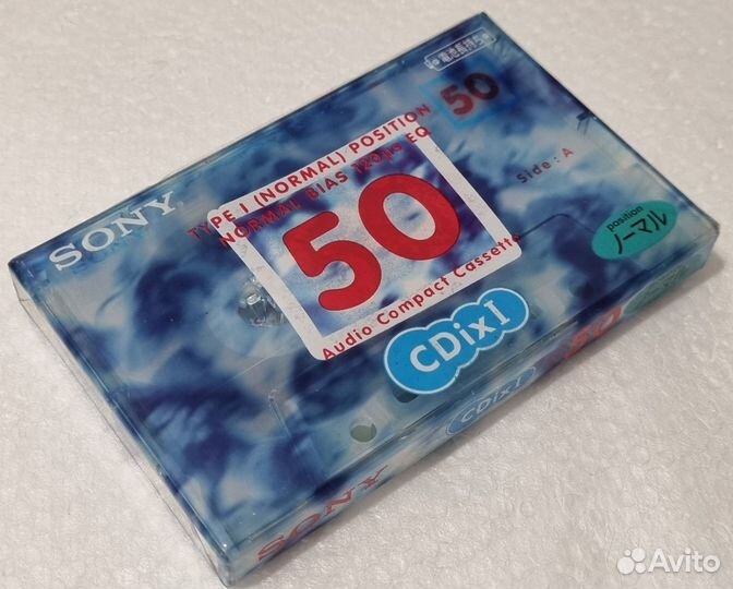 Sony CDixI 50 Аудиокассета Японский рынок