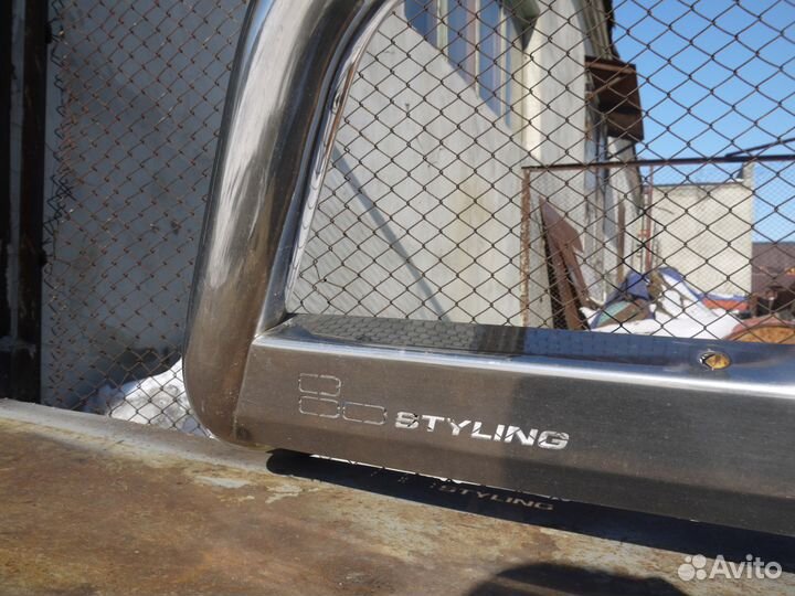 Защита переднего бампера(Универсальная)