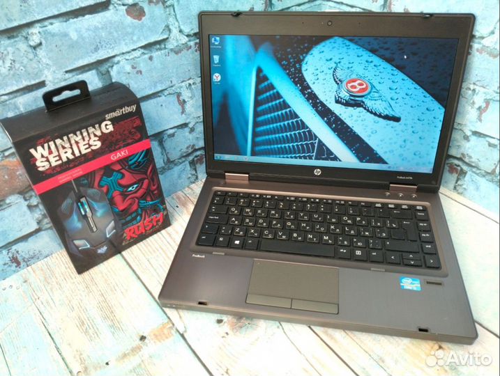 Металлический HP на i3/ RAM 8/ SSD