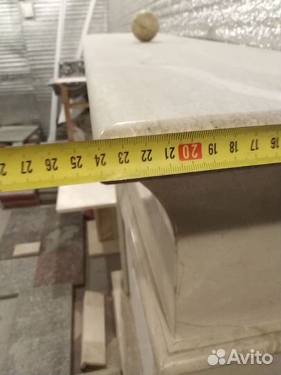 Каминный портал мраморный