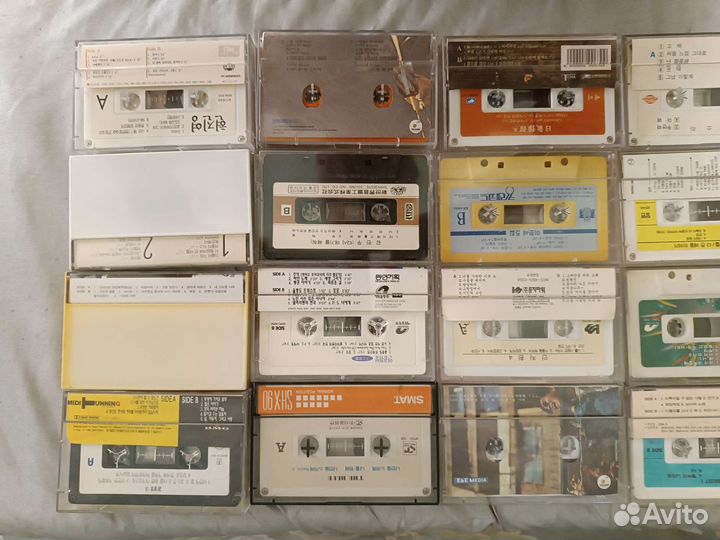 Студийные кассеты80-90х Корея. 26 штук Цена за всё