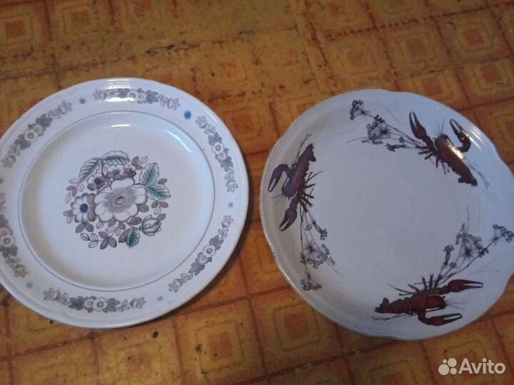 Два блюда диаметр 35 без сколов