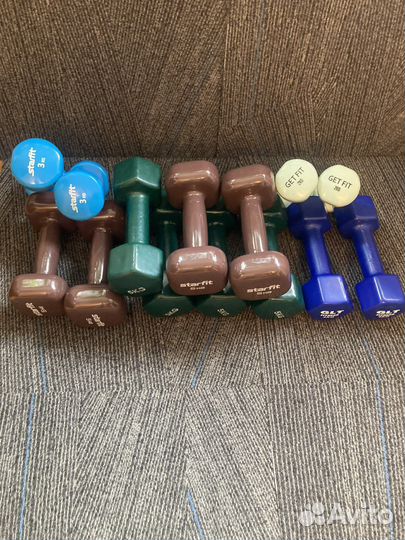 Гантели 2кг,3кг,4кг,5кг