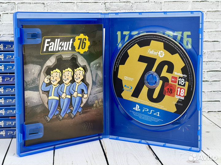 Fallout 76 ps4 диск