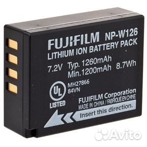 Аккумулятор Fujifilm NP-W126 новый в упаковке