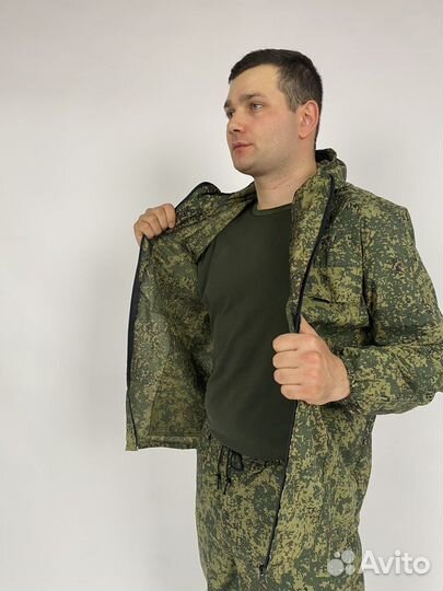 Камуфляжный костюм мужской маскхалат для рыбалки