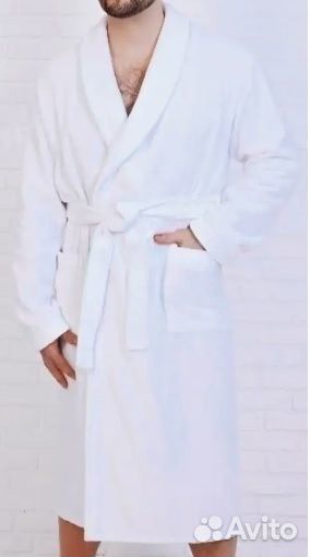 Мужской махровый халат