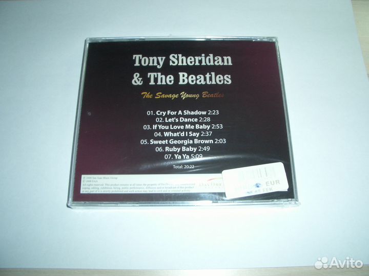 Audio CD Tony Sheridan&The Beatles (не распакован)