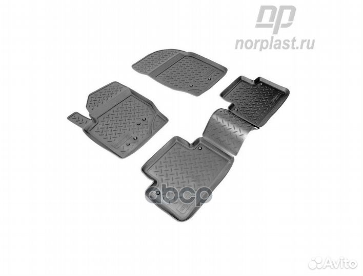 Коврики в салон полиуретан norplast volvo XC 90