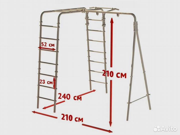 Детский уличный комплекс на дачу