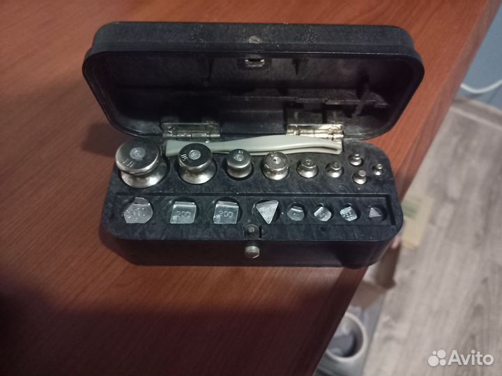 Набор гирек для весов СССР