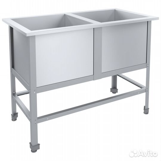 Стол разделочный эконом цк сро-6/6эцк 600х600