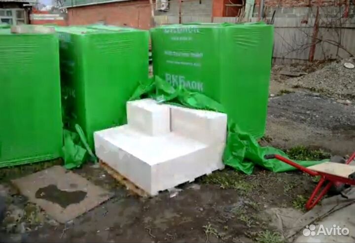 Газобетонные блоки от 7 кубов